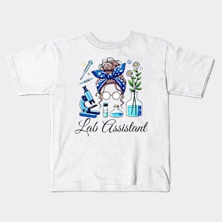 Lab assistant design Kids T-Shirt